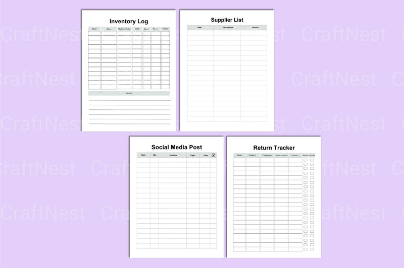 Girl Boss Planner: Empower Your Productivity - CraftNest - Digital Crafting and Art