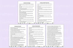 400 Deep Anxiety Prompts for Mindfulness - CraftNest - Digital Crafting and Art