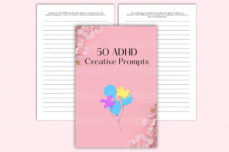 ADHD Creative Prompts for Enhanced Focus and Imagination - CraftNest - Digital Crafting and Art
