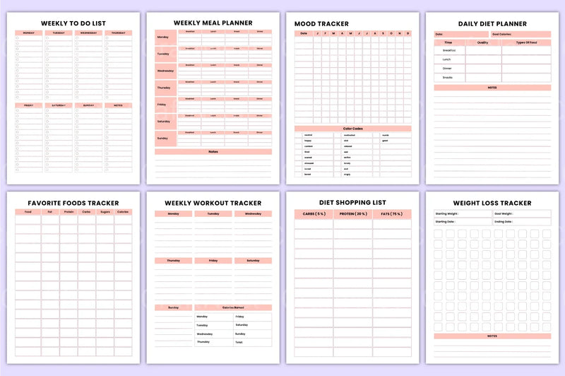 Habit Fitness Tracker: Boost Your Health & Productivity - CraftNest - Digital Crafting and Art