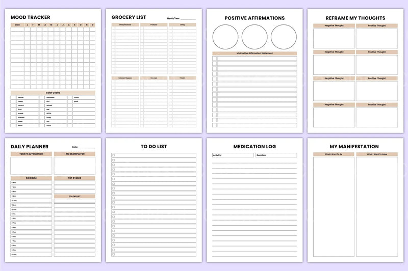 Positive Mindset Boost - CraftNest - Digital Crafting and Art