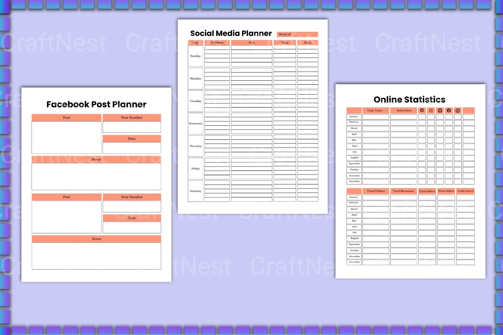 Small Business Planner Guide - CraftNest - Digital Crafting and Art
