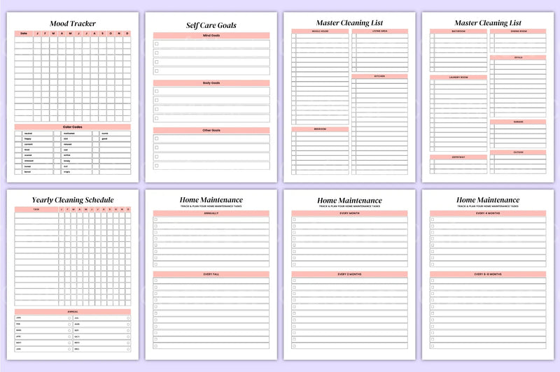 Busy Mom Life Organizer - CraftNest - Digital Crafting and Art