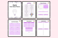 Vision Board Planner - CraftNest - Digital Crafting and Art