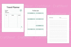 Travel Planner Guide - CraftNest - Digital Crafting and Art