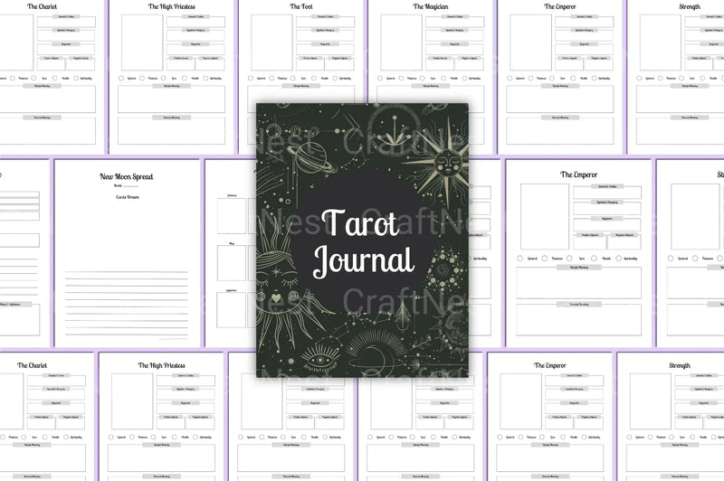 Tarot Card Design Collection - CraftNest - Digital Crafting and Art