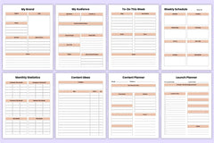 Online Business Workbook for Success - CraftNest - Digital Crafting and Art