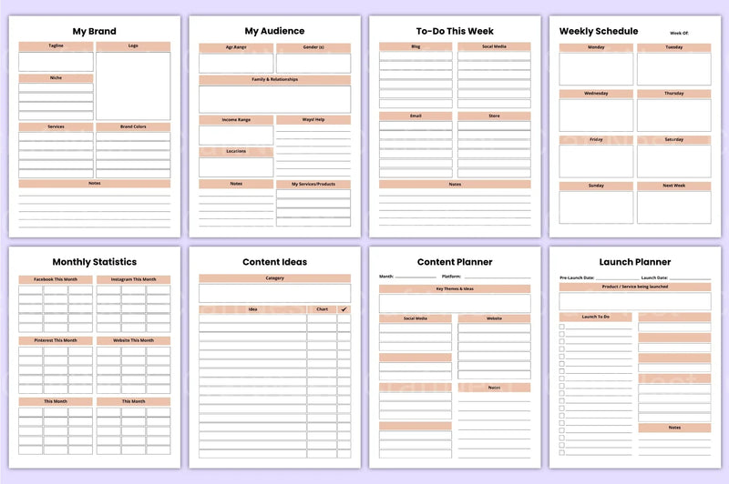 Online Business Workbook for Success - CraftNest - Digital Crafting and Art