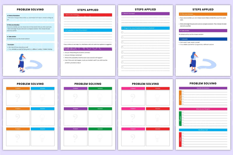 Problem Solving Workbook for Effective Learning - CraftNest - Digital Crafting and Art