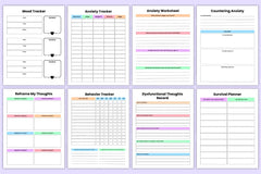 Therapy Healing Workbook for Personal Growth - CraftNest - Digital Crafting and Art