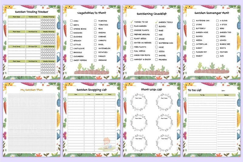 Garden Activities for Kids - CraftNest - Digital Crafting and Art