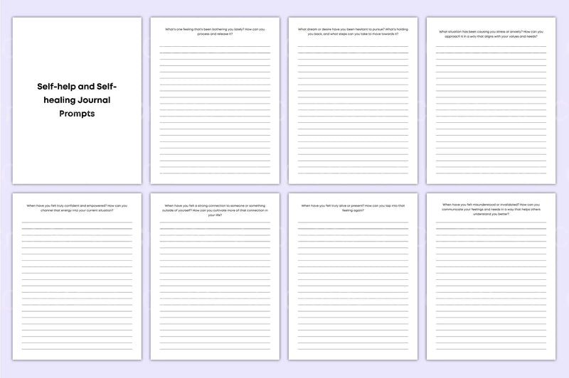 100 Self Care Prompts for Personal Growth - CraftNest - Digital Crafting and Art