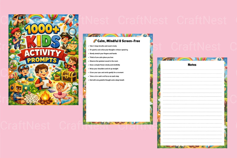 Creative Kids Activity Prompts for Fun and Learning - CraftNest - Digital Crafting and Art
