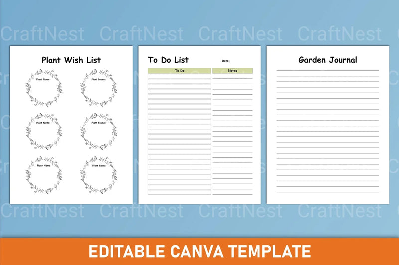 Garden Planner for Kids - CraftNest - Digital Crafting and Art