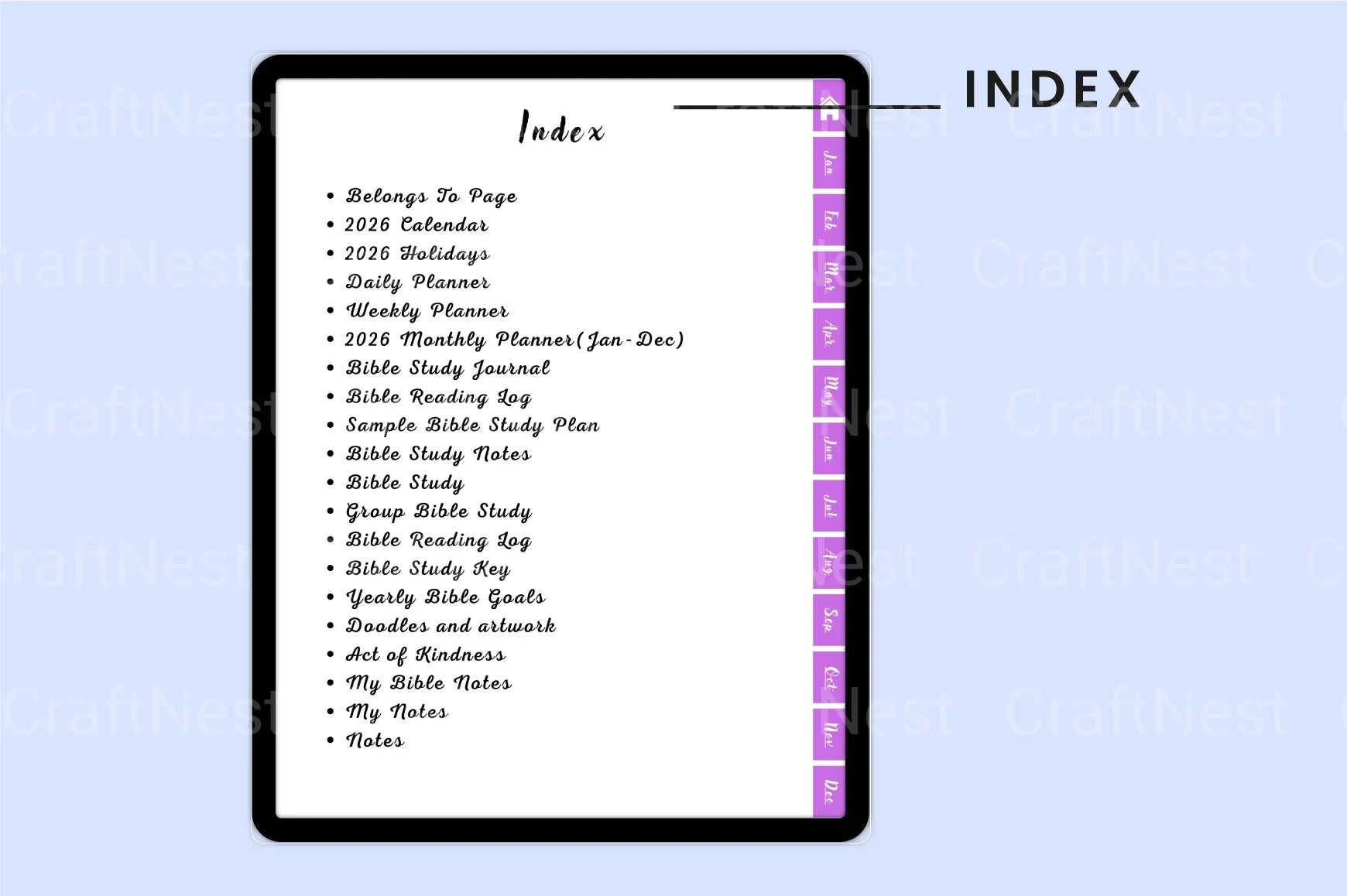 Bible Study Guide - CraftNest - Digital Crafting and Art