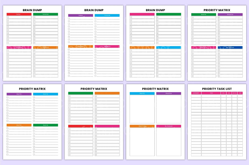 ADHD Brain Dump Guide - CraftNest - Digital Crafting and Art