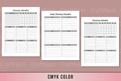 Ultimate Cleaning Planner for Organized Living - CraftNest - Digital Crafting and Art
