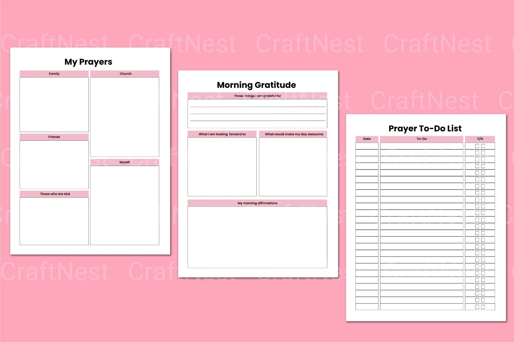 Bible Study Devotional Guide - CraftNest - Digital Crafting and Art