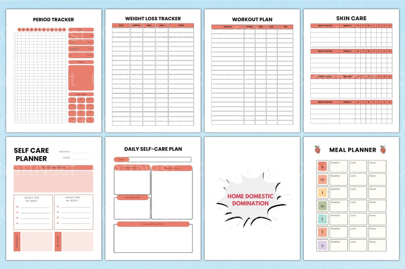 ADHD Planner for Effective Organization - CraftNest - Digital Crafting and Art