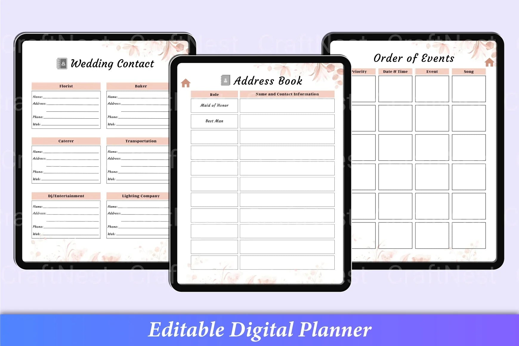 Wedding Planner Essentials Guide - CraftNest - Digital Crafting and Art