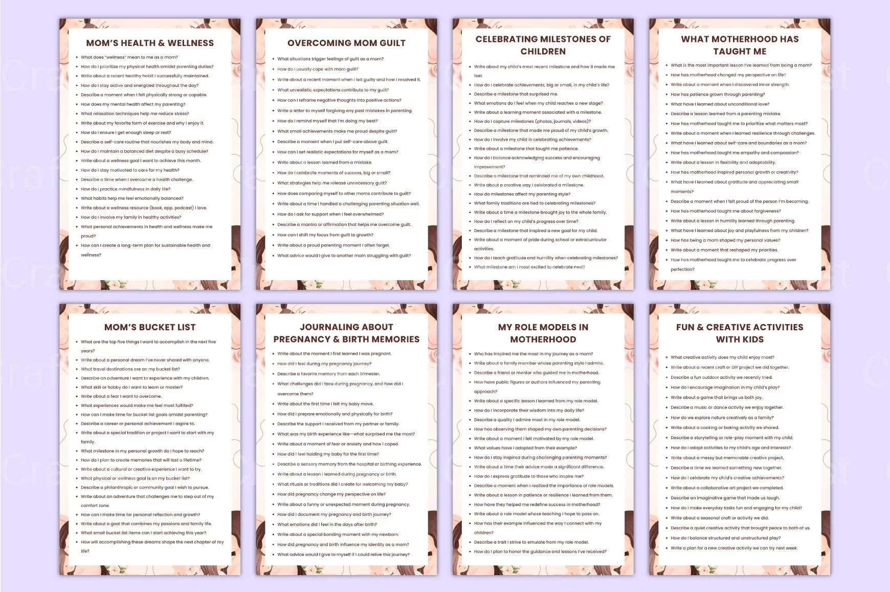 Creative Prompts for Moms - CraftNest - Digital Crafting and Art