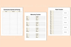 Home Renovation Planner Guide - CraftNest - Digital Crafting and Art
