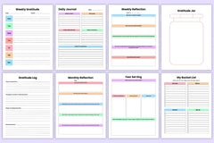 Wellness Lifestyle Organizer - CraftNest - Digital Crafting and Art