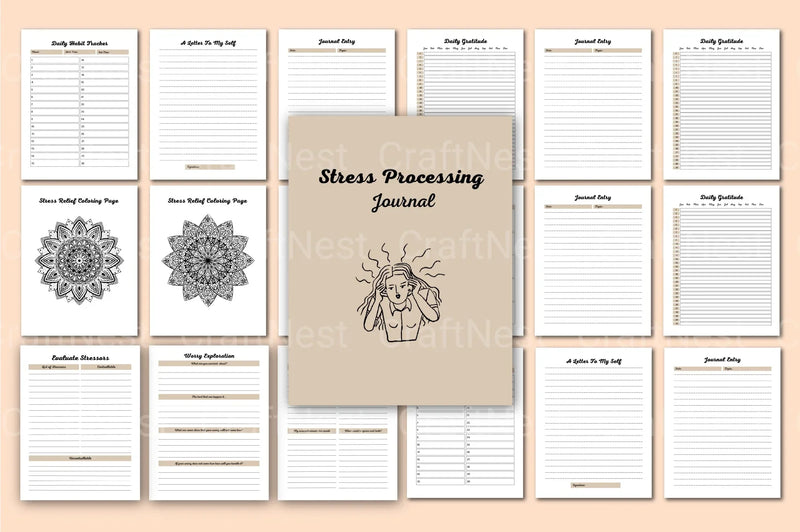 Stress Processing Techniques - CraftNest - Digital Crafting and Art