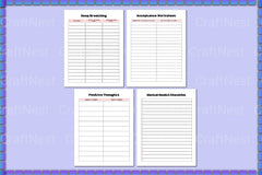 ADHD Mental Health Planner for Improved Focus - CraftNest - Digital Crafting and Art