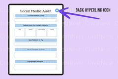 Social Media Planner Template - CraftNest - Digital Crafting and Art