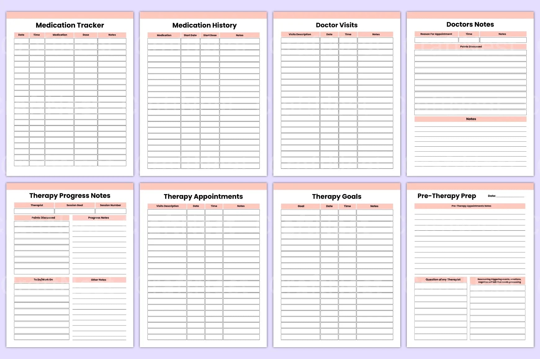 PTSD Trauma Recovery Workbook - CraftNest - Digital Crafting and Art