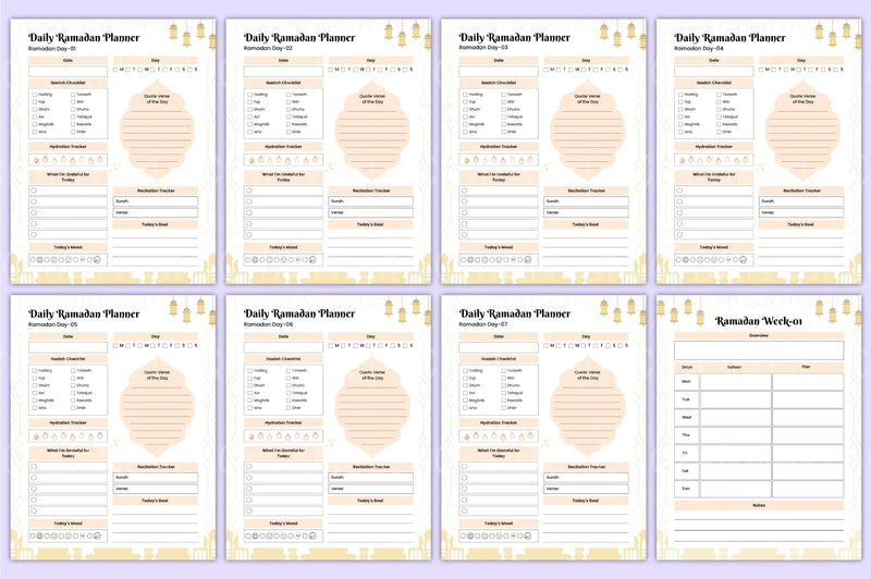 Ultimate Ramadan Planner for 2024 - CraftNest - Digital Crafting and Art
