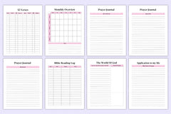 Bible Study Planner Template - CraftNest - Digital Crafting and Art