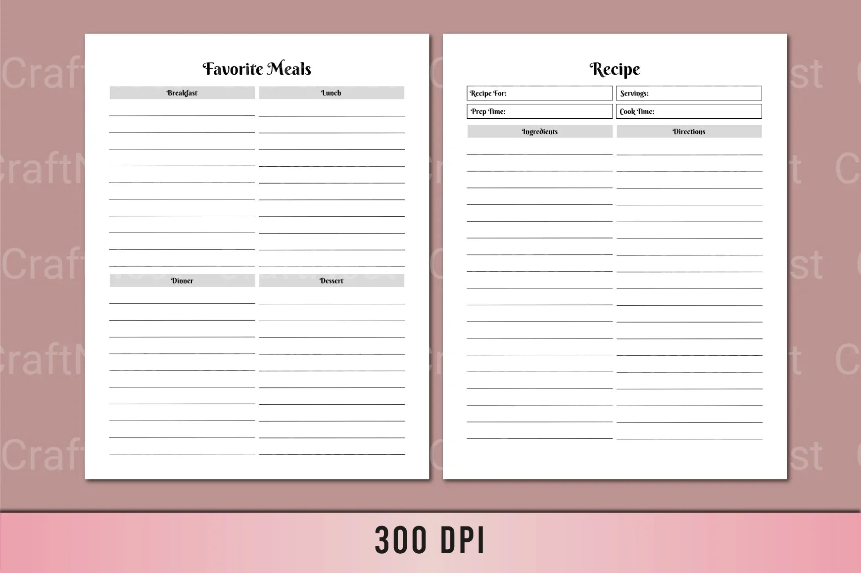 Ultimate Meal Planner Guide - CraftNest - Digital Crafting and Art