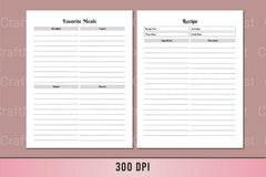 Ultimate Meal Planner Guide - CraftNest - Digital Crafting and Art