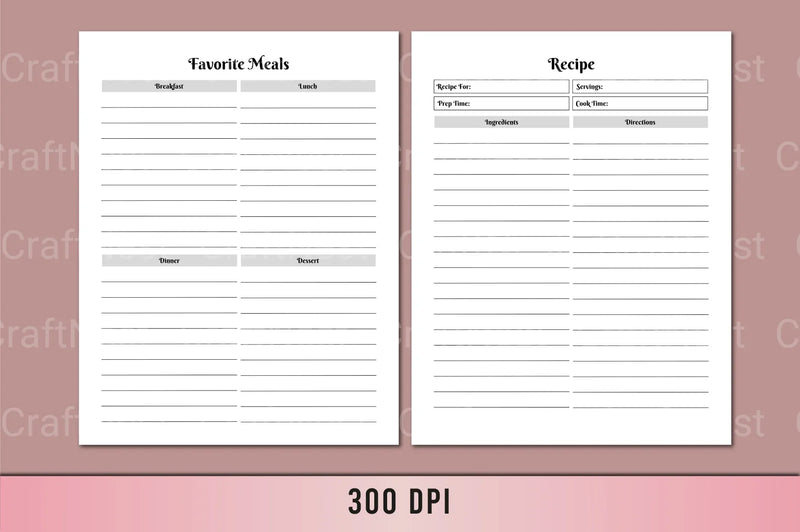 Ultimate Meal Planner Guide - CraftNest - Digital Crafting and Art
