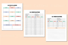 Rainbow Budget Planner for Effective Financial Management - CraftNest - Digital Crafting and Art