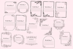 This Book Belongs To: Personalized Bookplate Design - CraftNest - Digital Crafting and Art