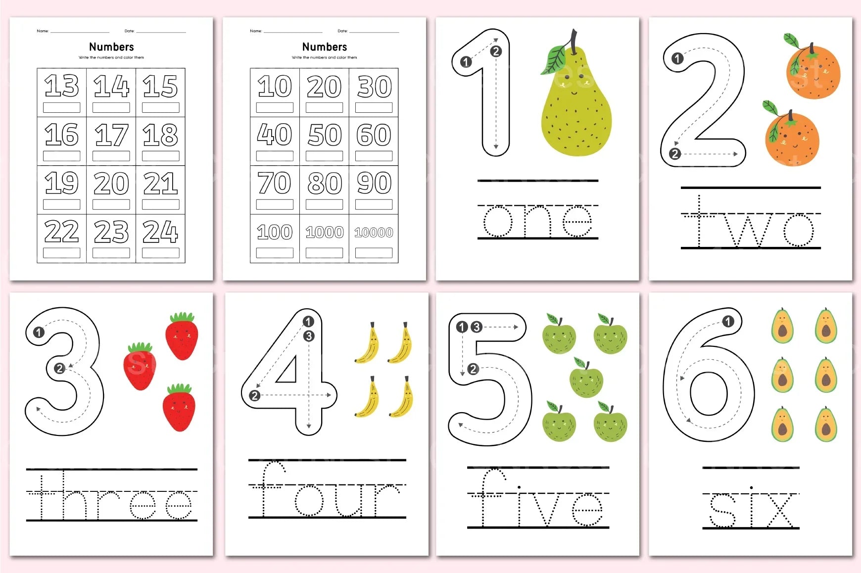 Dot the Numbers Workbook for Kids - CraftNest - Digital Crafting and Art