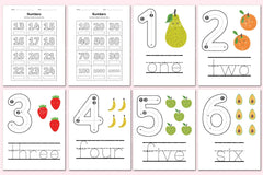 Dot the Numbers Workbook for Kids - CraftNest - Digital Crafting and Art