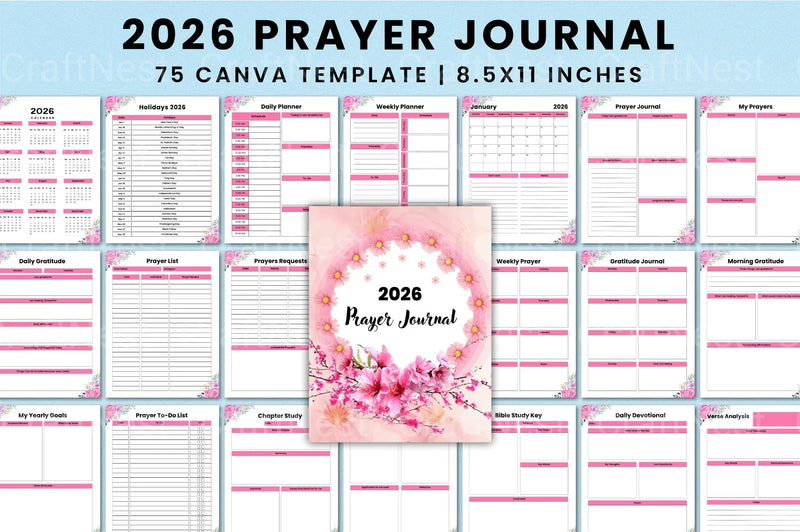Best Selling Bible Prayer Guide - CraftNest - Digital Crafting and Art