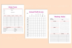 Side Hustle Planner - CraftNest - Digital Crafting and Art