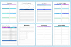 Depression Workbook: Effective Strategies for Mental Health - CraftNest - Digital Crafting and Art