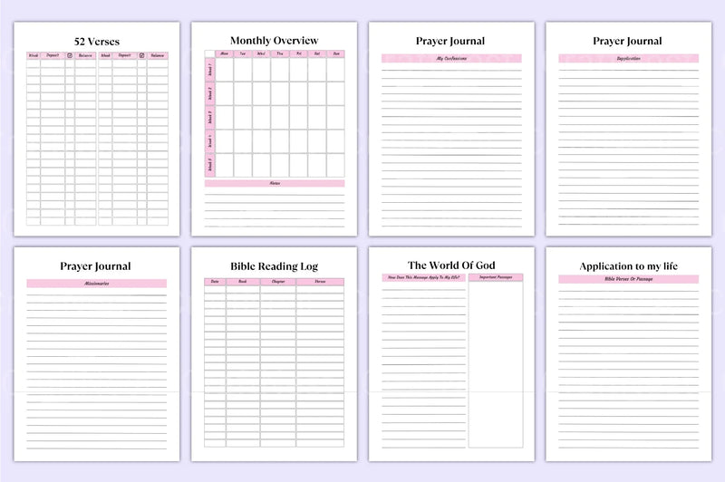 Bible Study Devotional Guide - CraftNest - Digital Crafting and Art