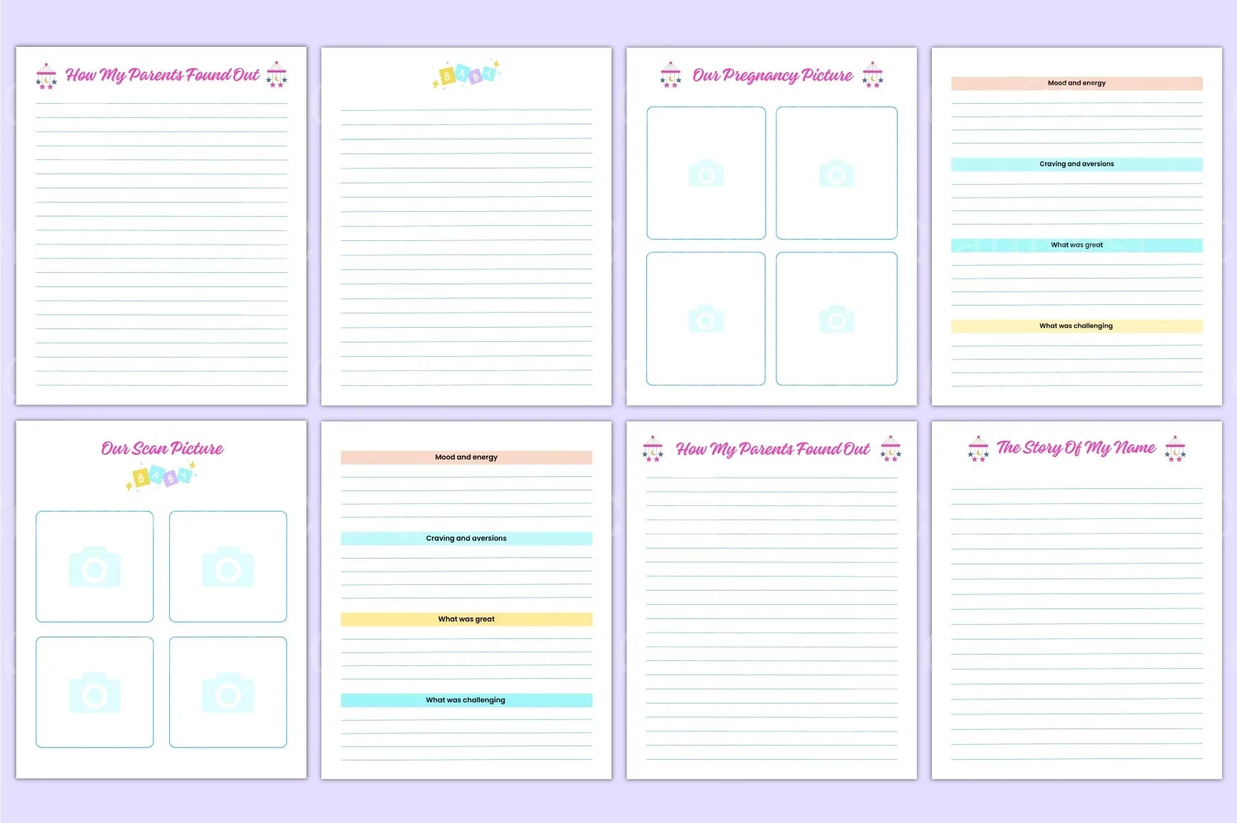 Baby Memory Book: Cherish Every Milestone - CraftNest - Digital Crafting and Art