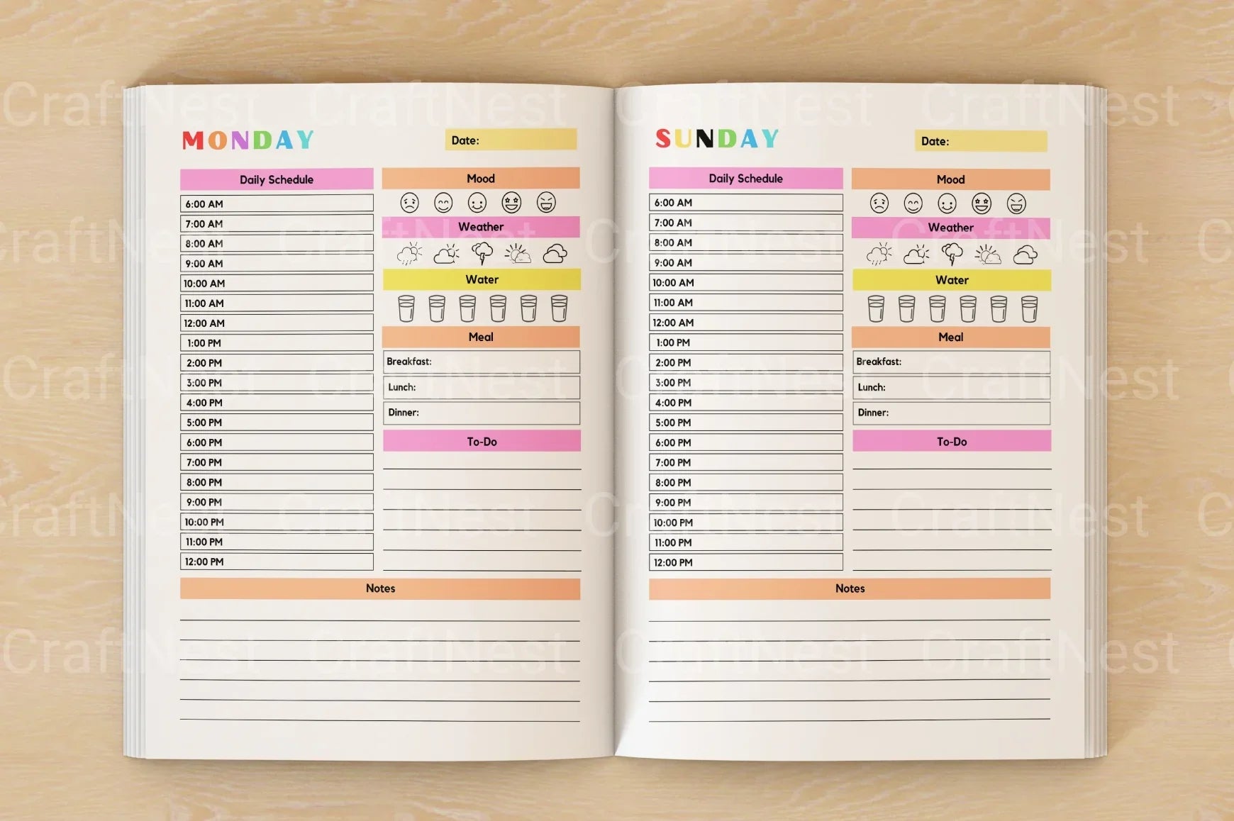 ADHD Planner for Kids: Boost Focus & Organization - CraftNest - Digital Crafting and Art