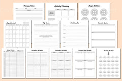 Health Self-Care Planner - CraftNest - Digital Crafting and Art