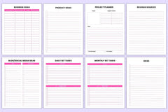 Girl Boss Organizer: Empower Your Workspace - CraftNest - Digital Crafting and Art