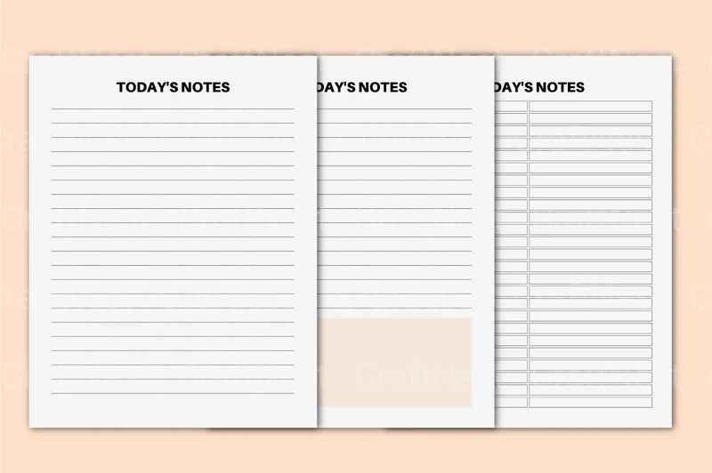 Day Food Diary: Track Your Meals and Nutrition - CraftNest - Digital Crafting and Art