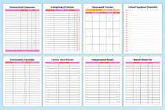 Ultimate Homeschool Planner for Effective Learning - CraftNest - Digital Crafting and Art